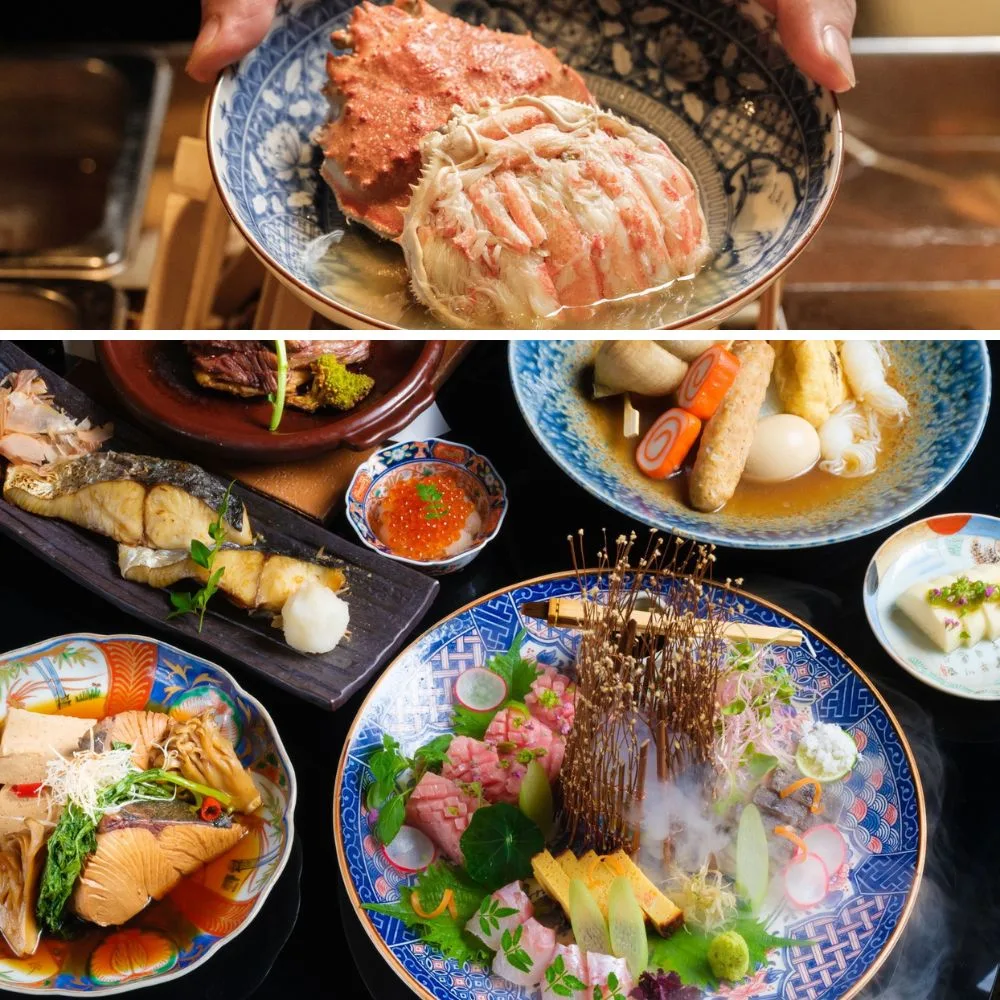 【平日限定】おでんのかに面付き+大人が喜ぶプレミアムご宴会コース